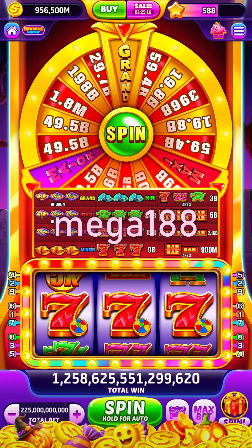 mega188 Tangkapan Layar - APK Resmi