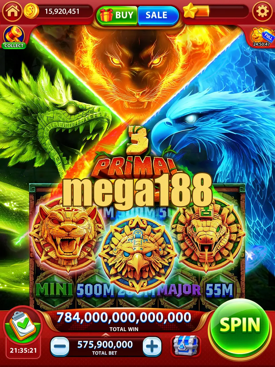 mega188 Preview - Resmi Unduh