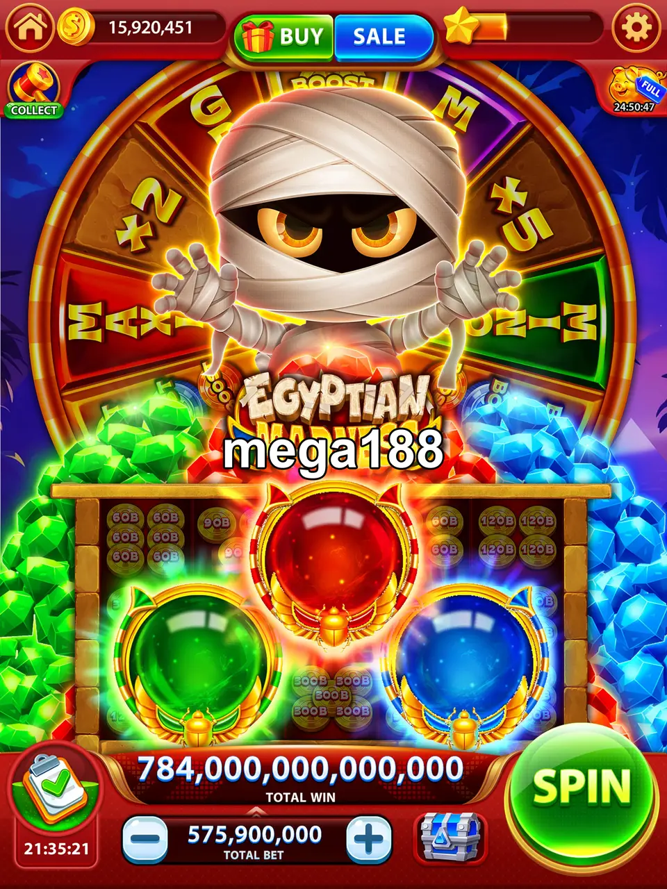 mega188 Tangkapan Layar Resmi APK
